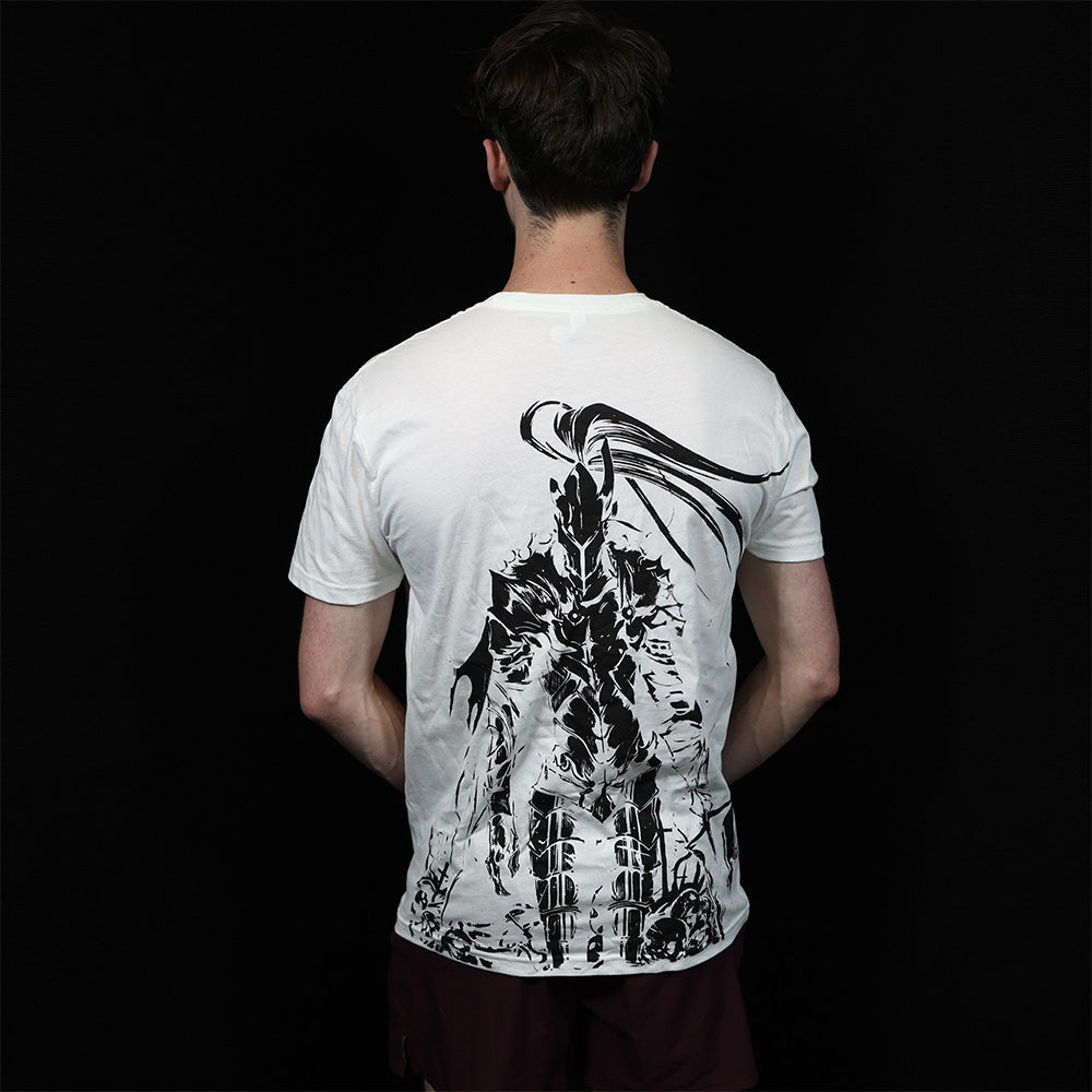Blood Red Knight T-Shirt White