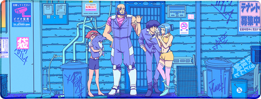 Bounty Hunter Alley Large Mouse Pad