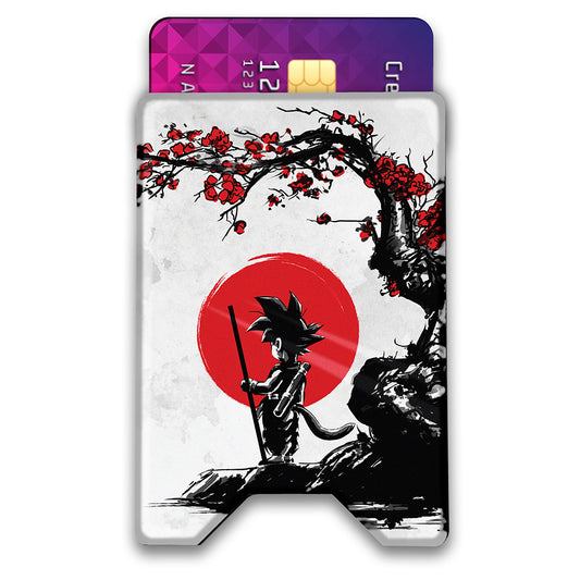Boy Under the Sun Plexi Glass Acrylic Backed 3D Printed Ultra Slim and Compact Wallet