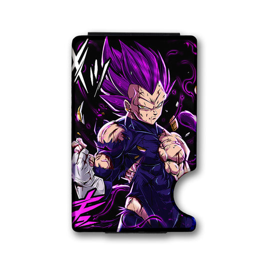 Cold Blooded Warrior Plexi Glass Acrylic Backed Metal Wallet