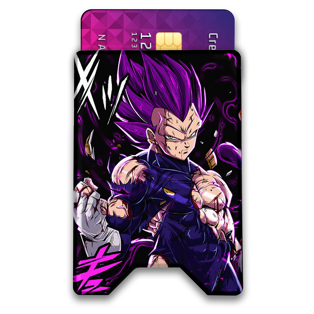 Cold Blooded Warrior Plexi Glass Acrylic Backed 3D Printed Ultra Slim and Compact Wallet