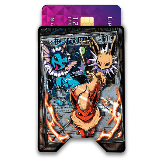 Constant Evolution Plexi Glass Acrylic Backed 3D Printed Ultra Slim and Compact Wallet