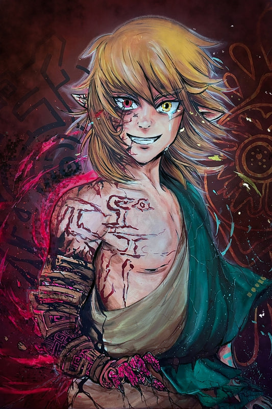 Corrupted Arm Plexi Glass Wall Art