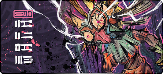 Corrupted Mask X-Large Mouse Pad