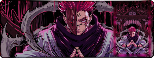 Curse King Large Mouse Pad