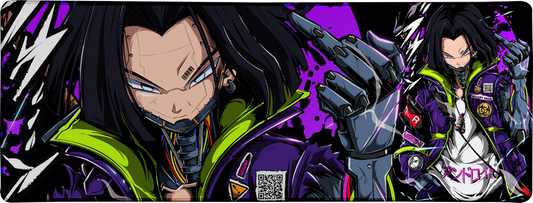 Cyber Android Large Mouse Pad