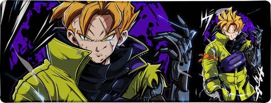 Cyber Fighter Large Mouse Pad