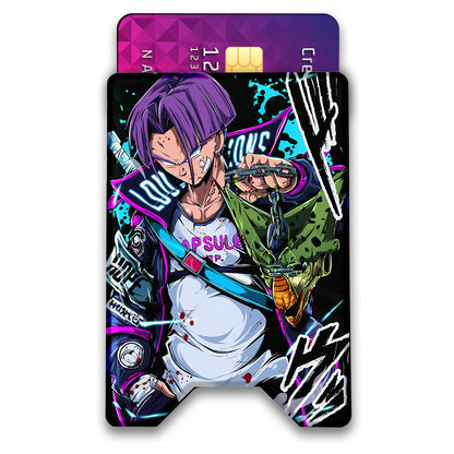 Cyber Chained Knuckles Plexi Glass Acrylic Backed 3D Printed Ultra Slim and Compact Wallet