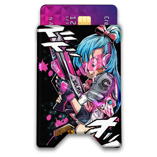 Cyber Core Plexi Glass Acrylic Backed 3D Printed Ultra Slim and Compact Wallet