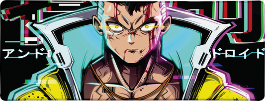 Cyborg Fist Large Mouse Pad