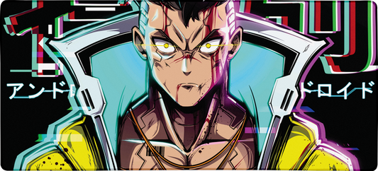 Cyborg Fist X-Large Mouse Pad