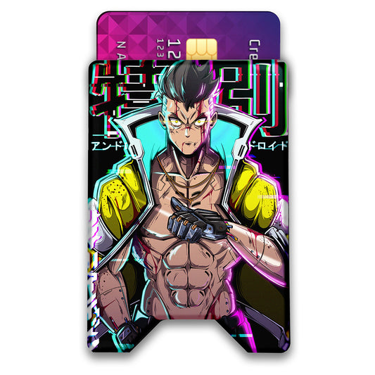 Cyborg Fist Plexi Glass Acrylic Backed 3D Printed Ultra Slim and Compact Wallet