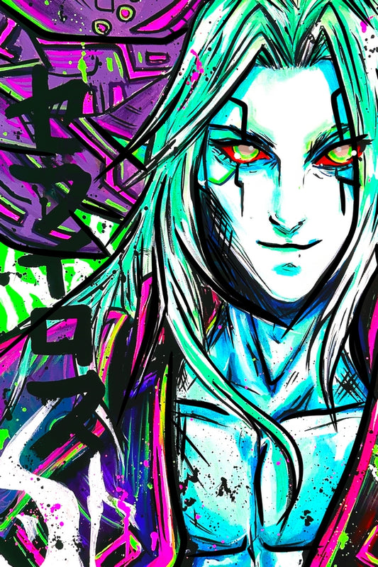 Dark Angel Plexi Glass Wall Art