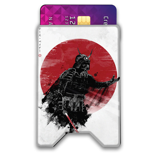Dark Samurai Plexi Glass Acrylic Backed 3D Printed Ultra Slim and Compact Wallet