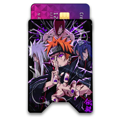 Deadly Team Plexi Glass Acrylic Backed 3D Printed Ultra Slim and Compact Wallet