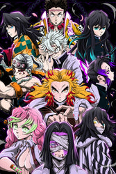 Demon Fighters Plexi Glass Wall Art