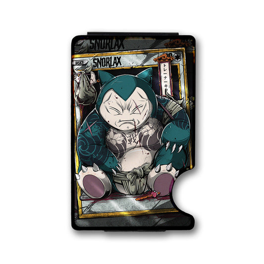 Do Not Wake Plexi Glass Acrylic Backed Metal Wallet