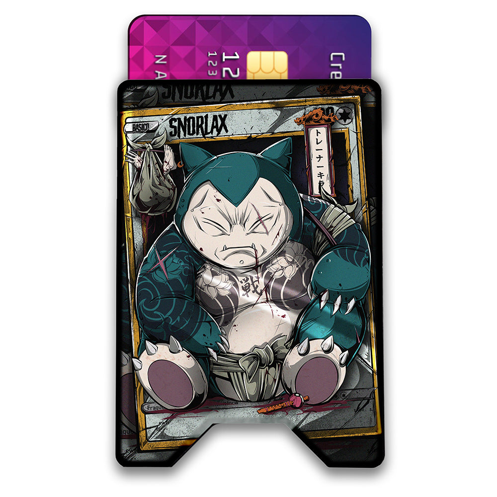 Do Not Wake Plexi Glass Acrylic Backed 3D Printed Ultra Slim and Compact Wallet