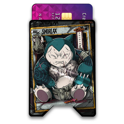 Do Not Wake Plexi Glass Acrylic Backed 3D Printed Ultra Slim and Compact Wallet