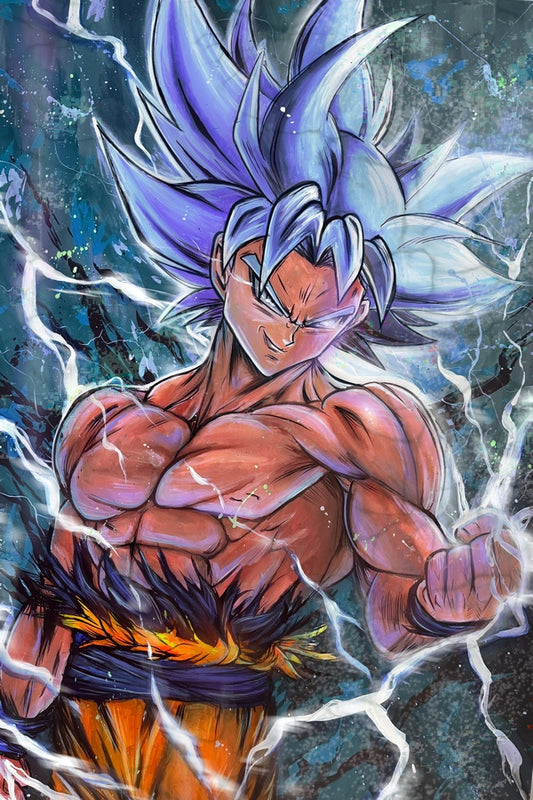 Electric Charge Plexi Glass Wall Art