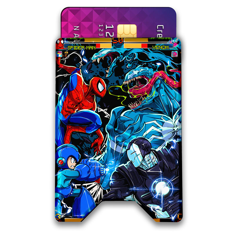 Epic VS Plexi Glass Acrylic Backed 3D Printed Ultra Slim and Compact Wallet