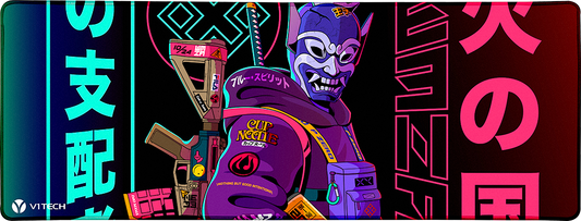 Evil Water Spirit Large Mouse Pad