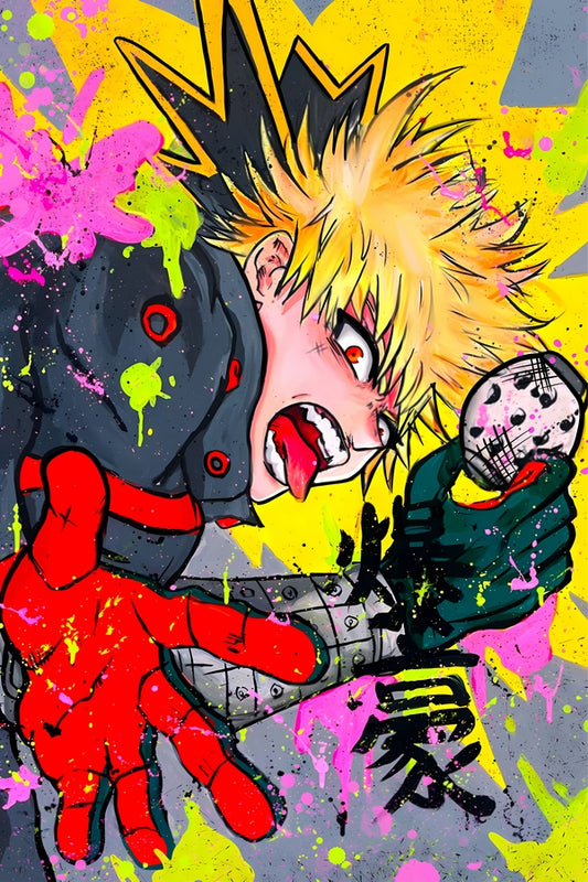 Explosive Plexi Glass Wall Art