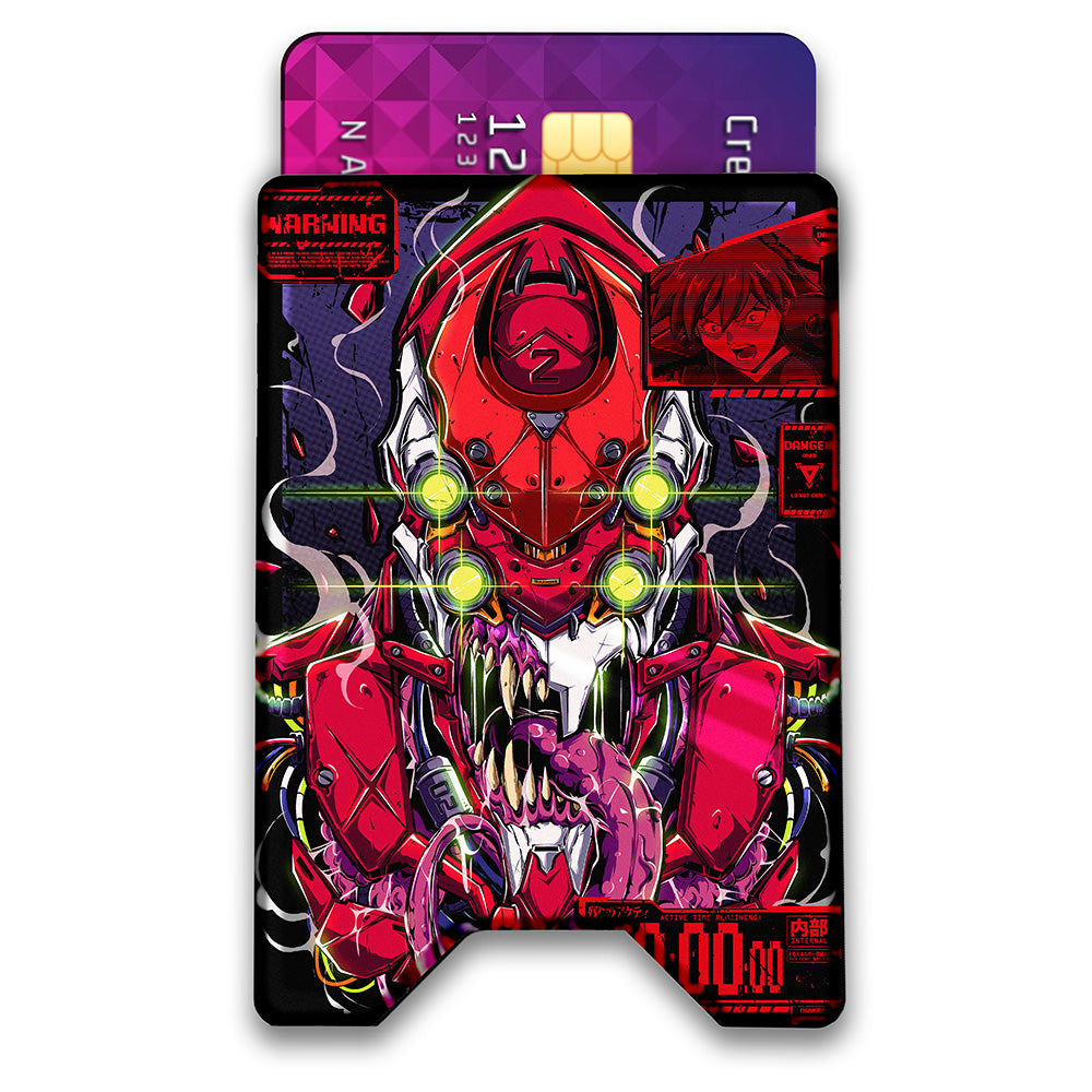 Failure Warning Plexi Glass Acrylic Backed 3D Printed Ultra Slim and Compact Wallet