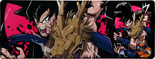 Fighting Samurai Large Mouse Pad