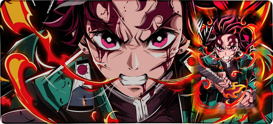 Fire Breathing X-Large Mouse Pad