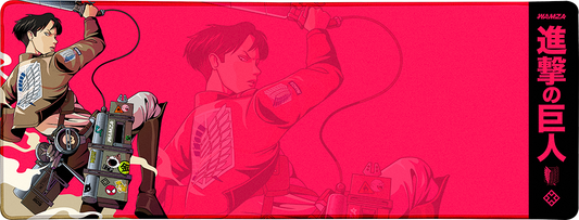 Flying Swordsman Large Mouse Pad