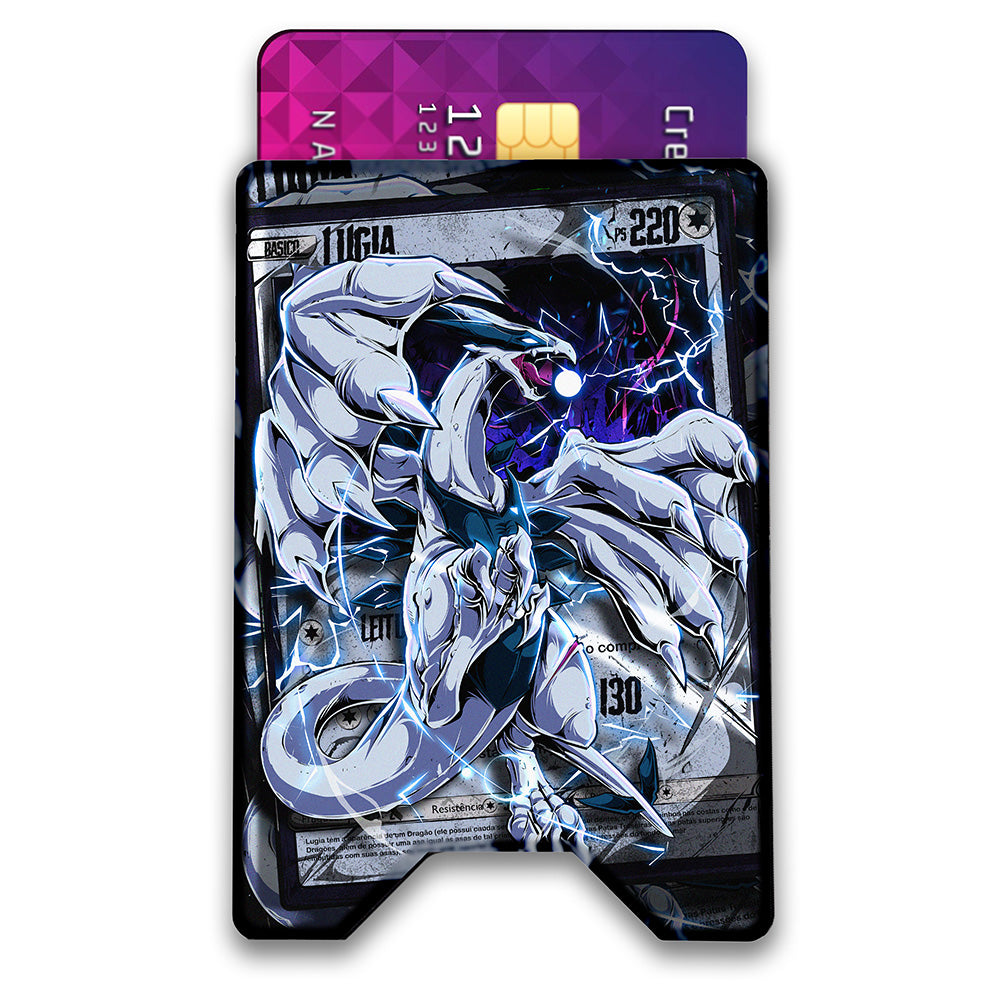 Flying Legend Plexi Glass Acrylic Backed Metal Wallet