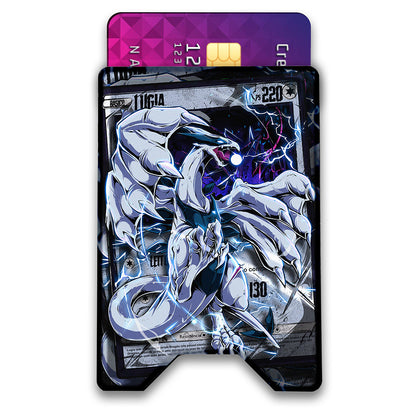 Flying Legend Plexi Glass Acrylic Backed Metal Wallet