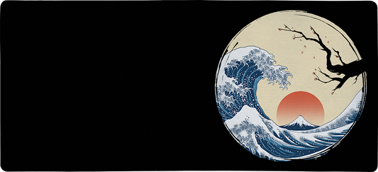 Fuji Waves X-Large Mouse Pad
