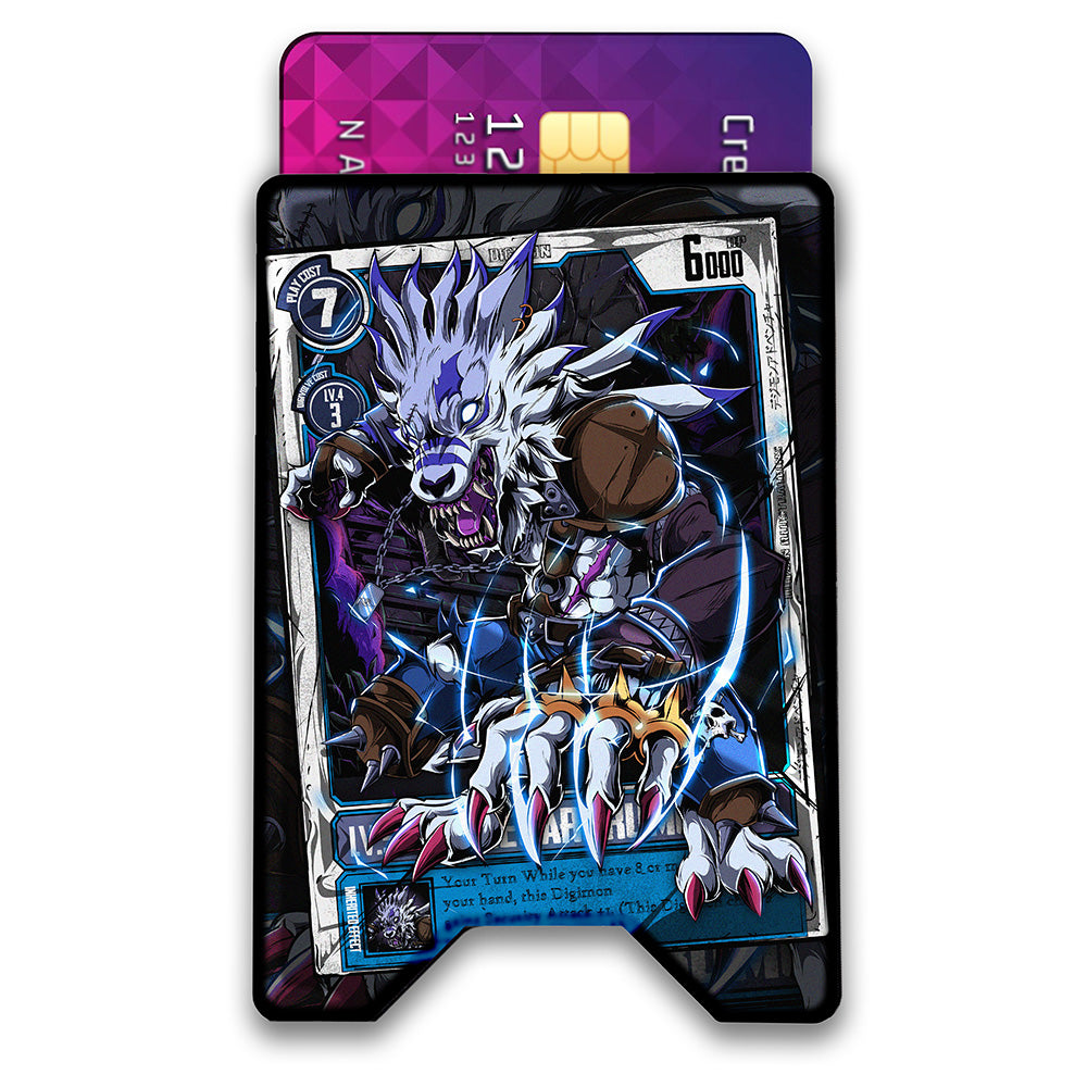 Fulltime Evolution Plexi Glass Acrylic Backed 3D Printed Ultra Slim and Compact Wallet