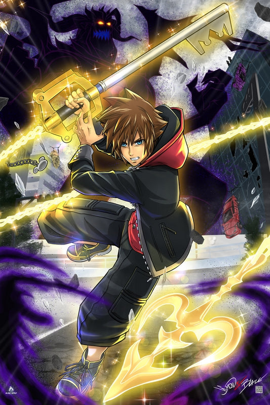 Gold Key Plexi Glass Wall Art