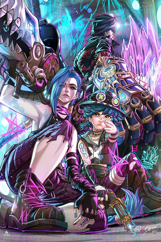 Graffiti Crew Plexi Glass Wall Art