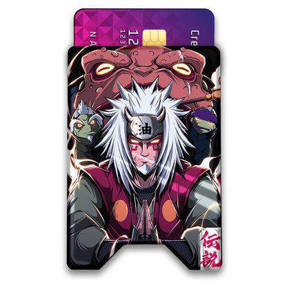 Greatest Ninja Plexi Glass Acrylic Backed 3D Printed Ultra Slim and Compact Wallet