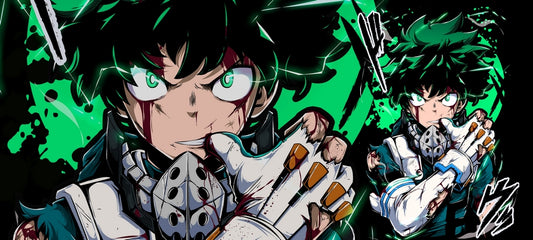 Green Eyed Fighter X-Large Mouse Pad
