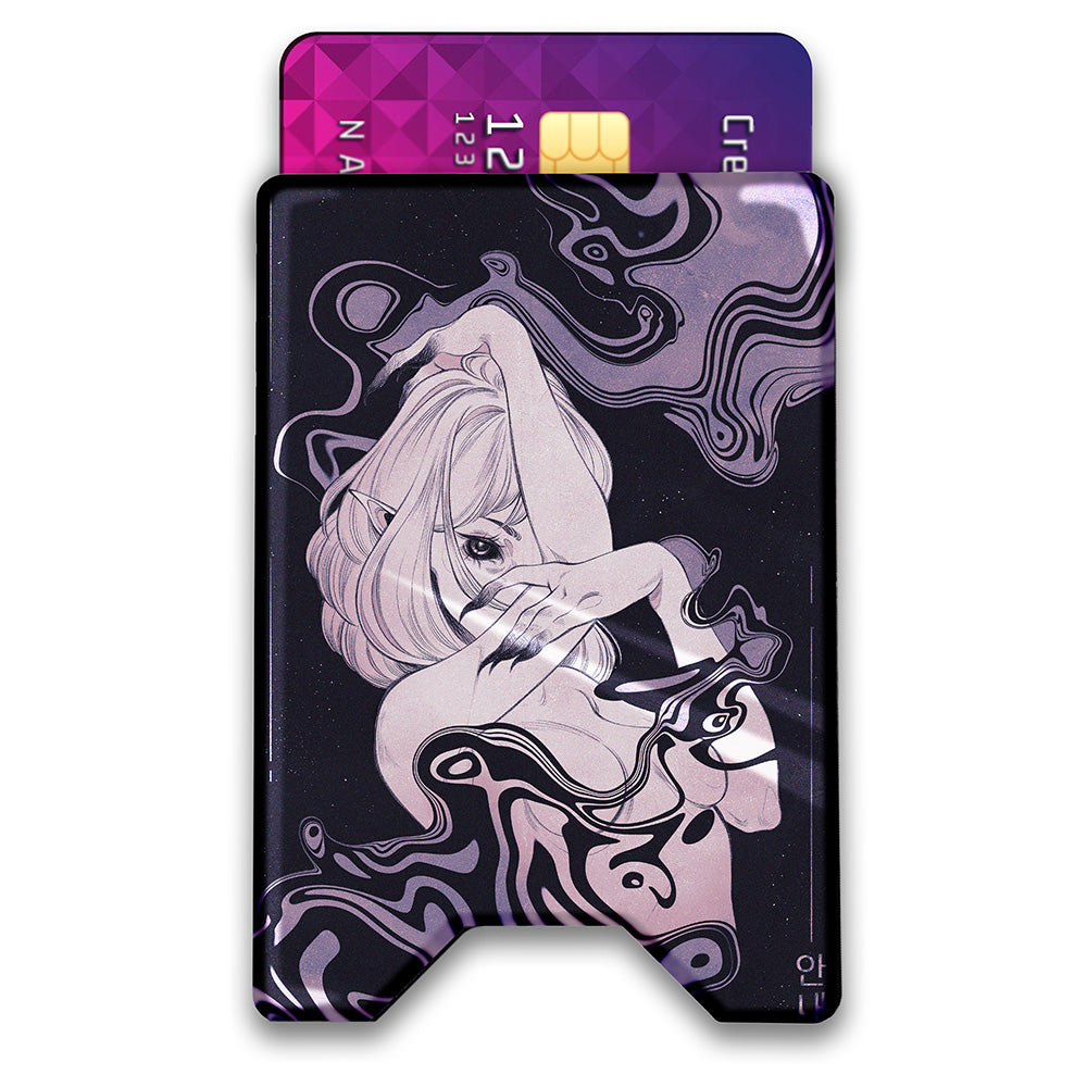 Guidance Plexi Glass Acrylic Backed 3D Printed Ultra Slim and Compact Wallet