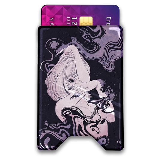 Guidance Plexi Glass Acrylic Backed 3D Printed Ultra Slim and Compact Wallet