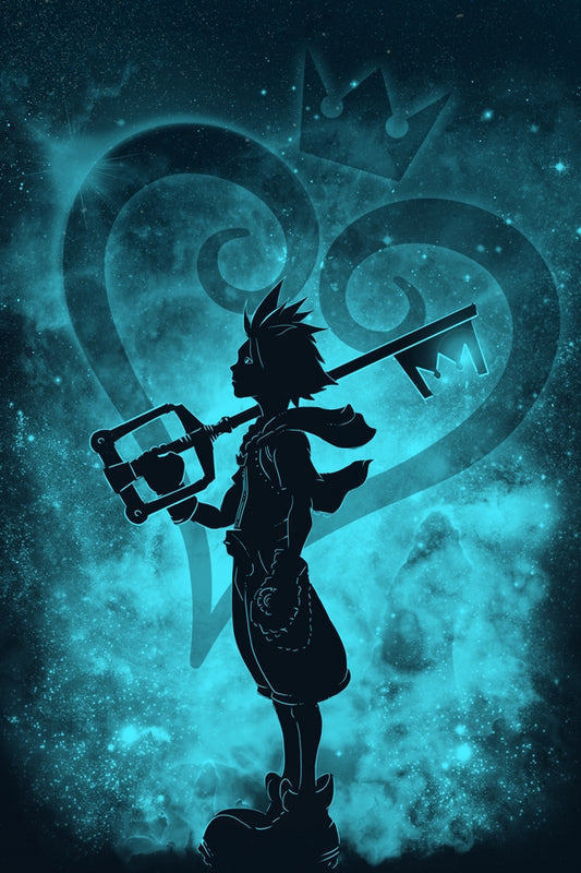 Heart Silhouette Plexi Glass Wall Art