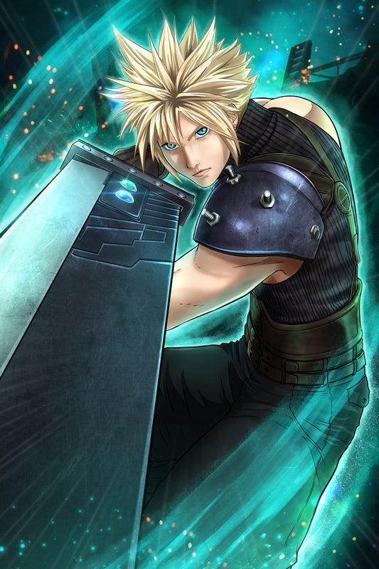 Heavy Sword Plexi Glass Wall Art