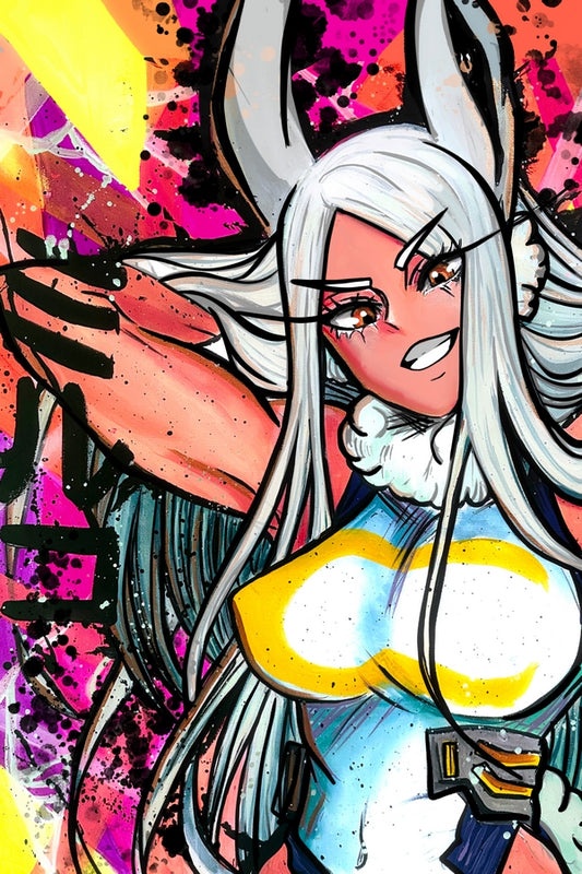 Hero Hare Plexi Glass Wall Art