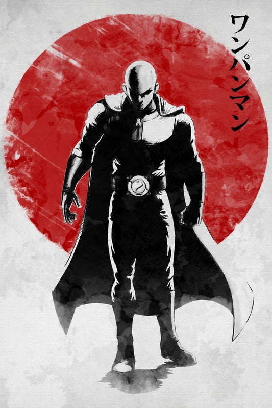 Hero of the One Punch Plexi Glass Wall Art