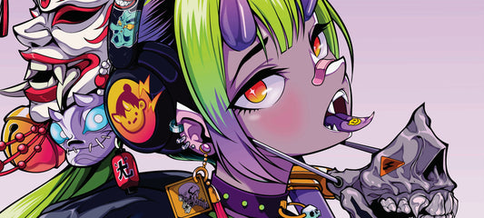 Horns and Masks X-Large Mouse Pad