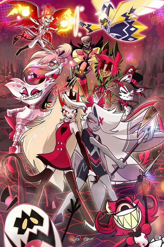 Hotel Madness Plexi Glass Wall Art