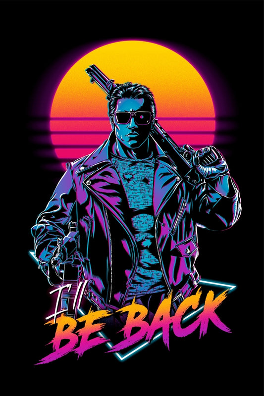 I'll be back Plexi Glass Wall Art