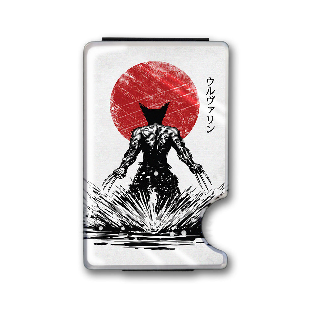 Immortal Plexi Glass Acrylic Backed Metal Wallet