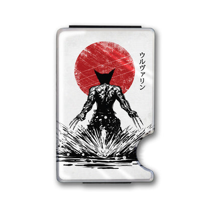 Immortal Plexi Glass Acrylic Backed Metal Wallet